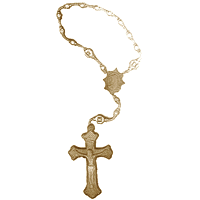 #254<br /><b>Large Rosary</b>R. & L. Facing